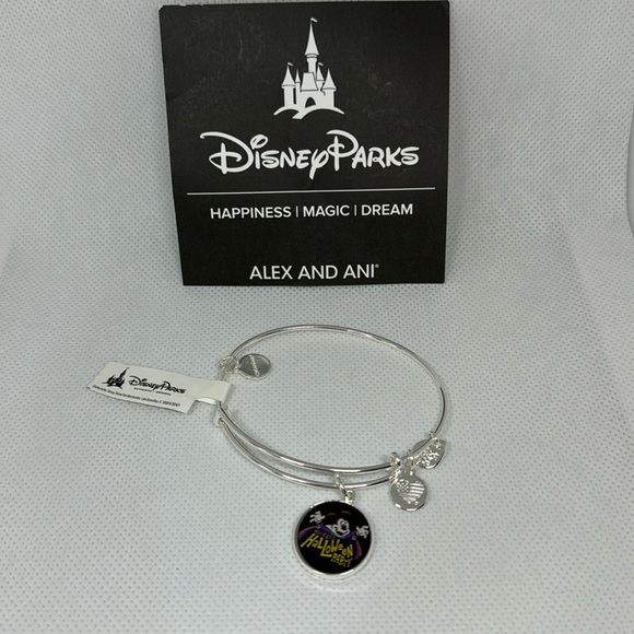 Alex and Ani Disney 2017 Mickey's Halloween Party Charm Bangle - Picture 2 of 4
